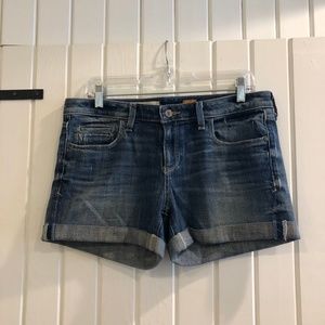 Pilcro Size 29 Cuffed Denim Shorts